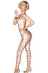 Sexy Craze Hollow-out Crop Top Cigarette Bandage Pants Set